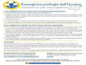 Emergenza Ucraina: indicazioni per l'accoglienza