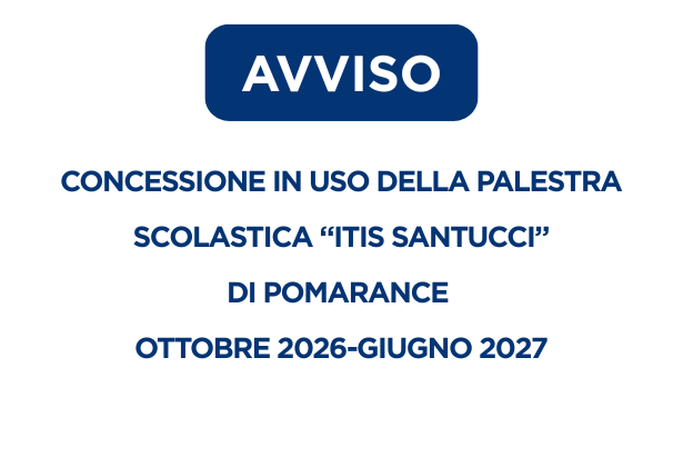 Avviso concessione palestra Itis 2026