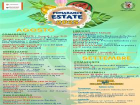 EVENTI ESTIVI MESI AGOSTO - SETTEMBRE (AGGIORNAMENTO)