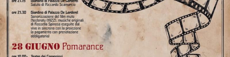 FESTIVAL "E FU CINEMA" omaggio ai fratelli Azeglio e Lamberto Pineschi, 27 e 28 giugno 2025 POMARANCE (PI)